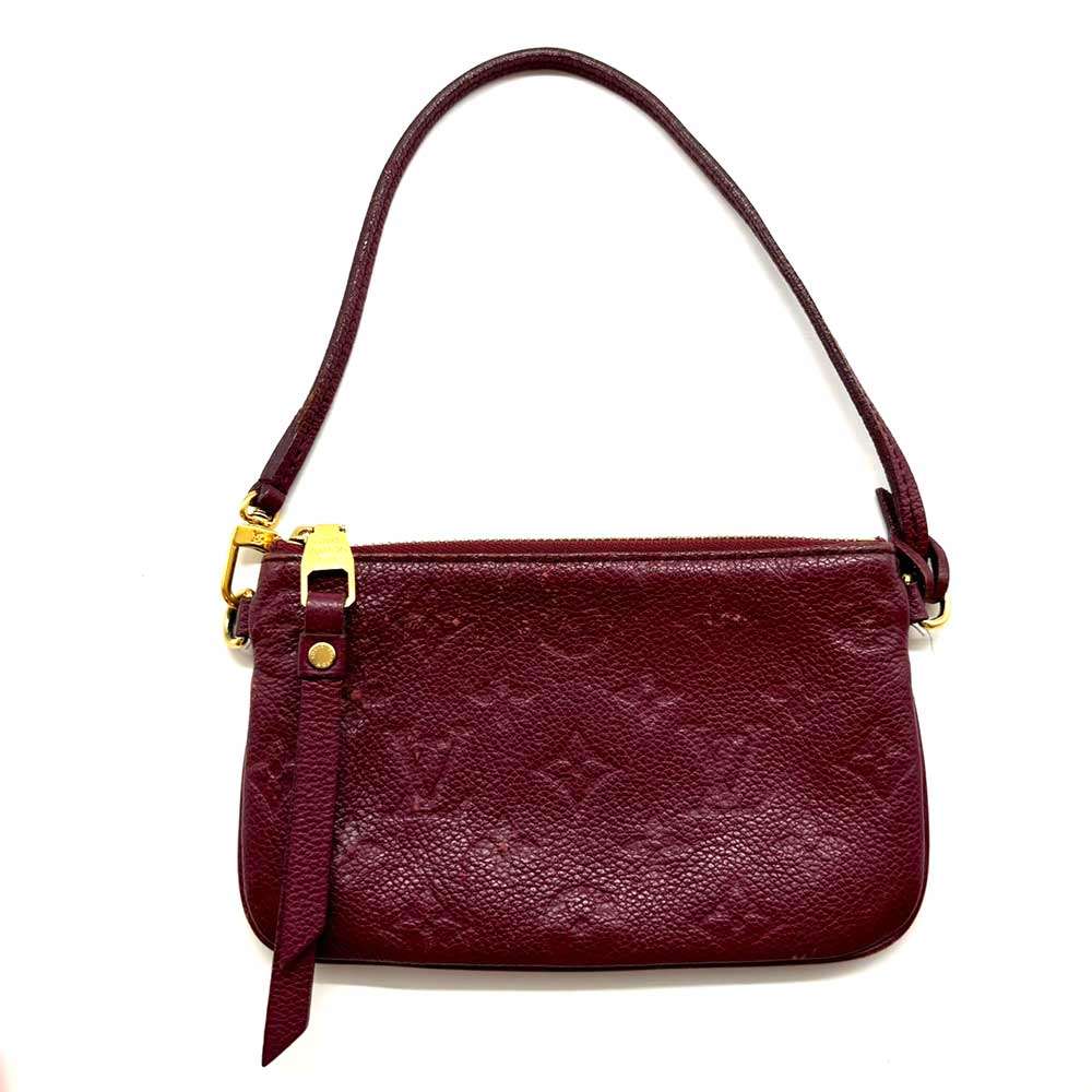 Louis Vuitton Monogram Empreinte Citadin Handbag with Pouch in Very Good Condition