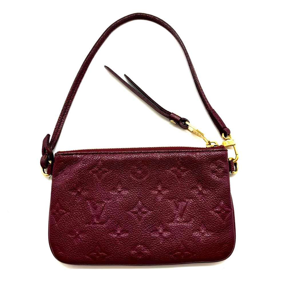 Louis Vuitton Monogram Empreinte Citadin Handbag with Pouch in Very Good Condition