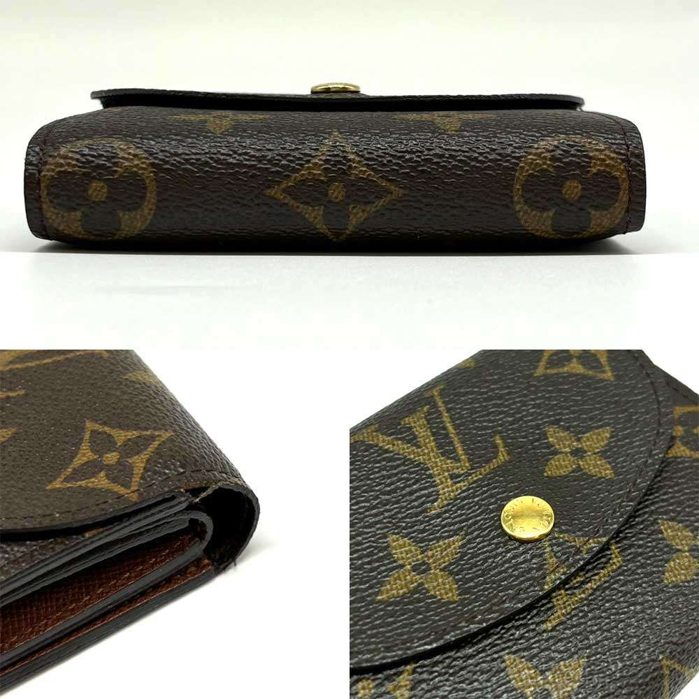 Louis Vuitton Monogram Portefeuille Helene Wallet M60253 in Very Good Condition