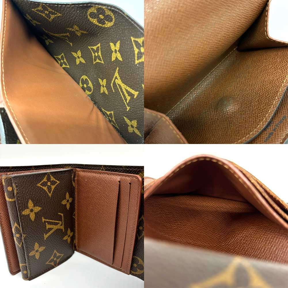 Louis Vuitton Monogram Portefeuille Helene Wallet M60253 in Very Good Condition