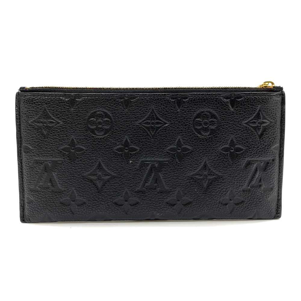 Louis Vuitton Monogram Empreinte Pochette Mélanie BB Long Wallet in Very Good Condition