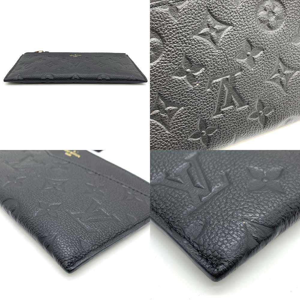 Louis Vuitton Monogram Empreinte Pochette Mélanie BB Long Wallet in Very Good Condition