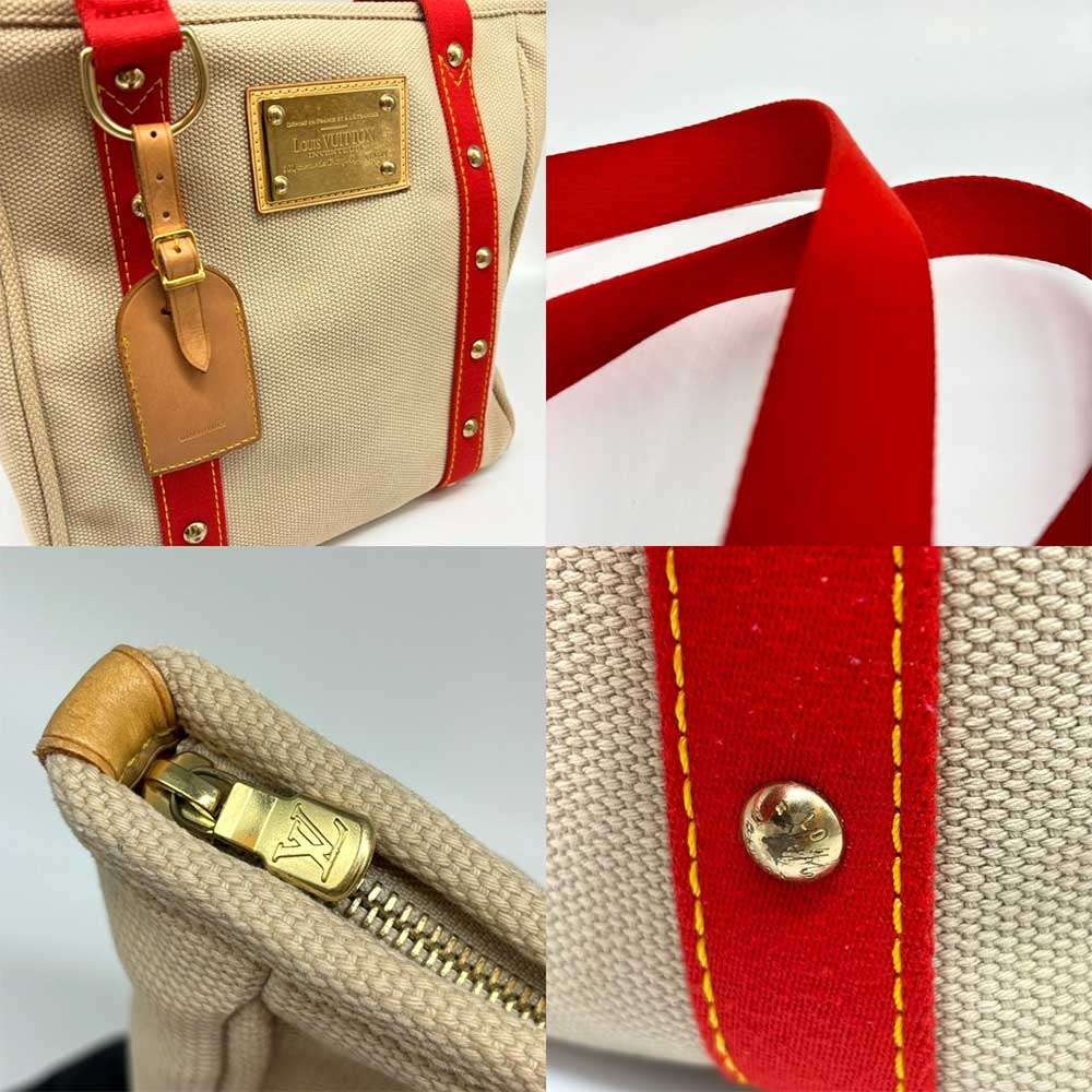 Louis Vuitton Antigua Cabas MM Canvas Tote Bag M40035