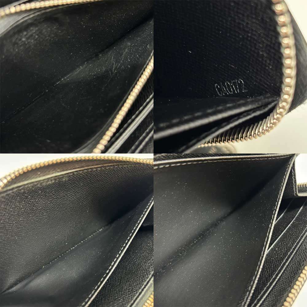 Louis Vuitton Epi Zippy Wallet Black