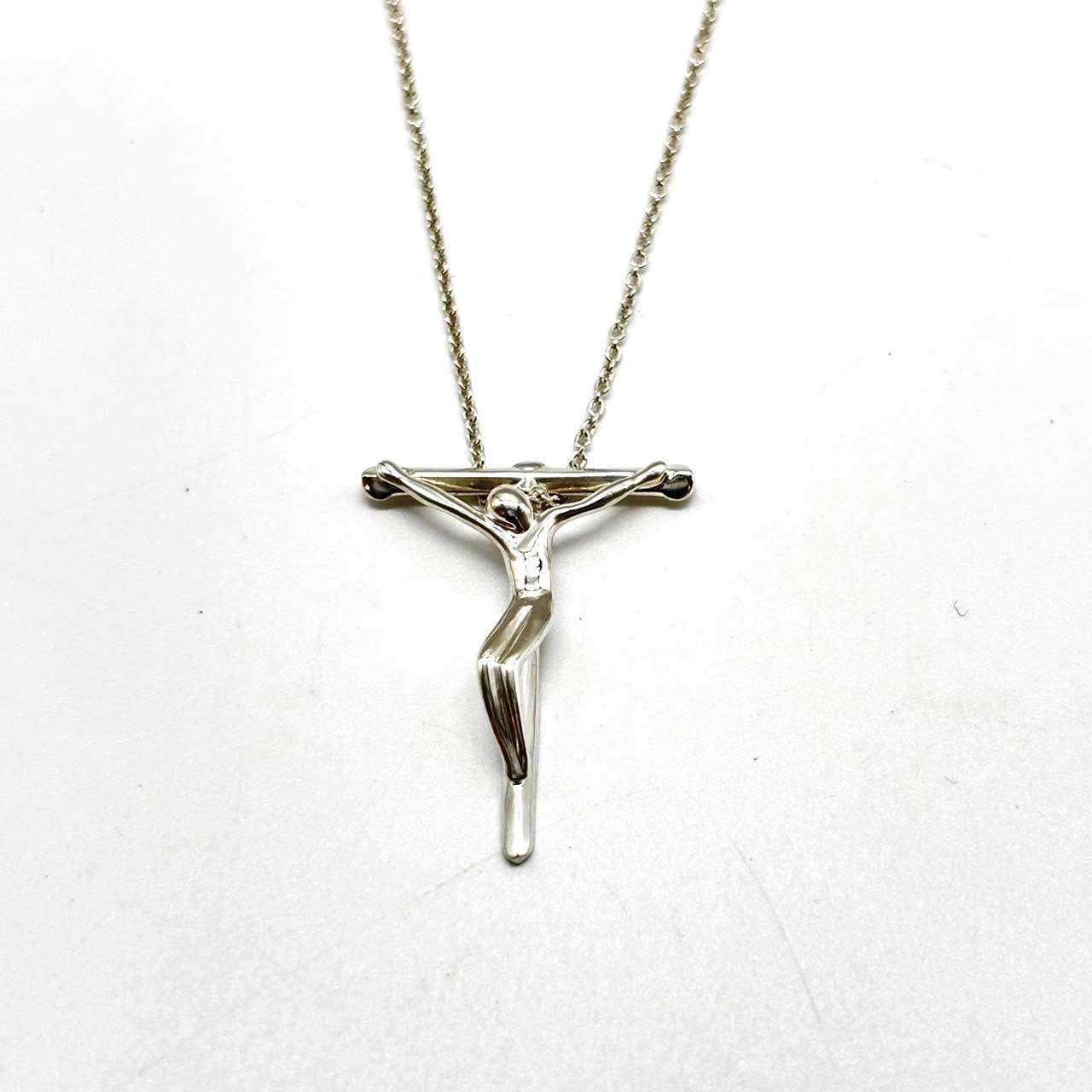 Tiffany & Co. S925 Rosario Cross Necklace