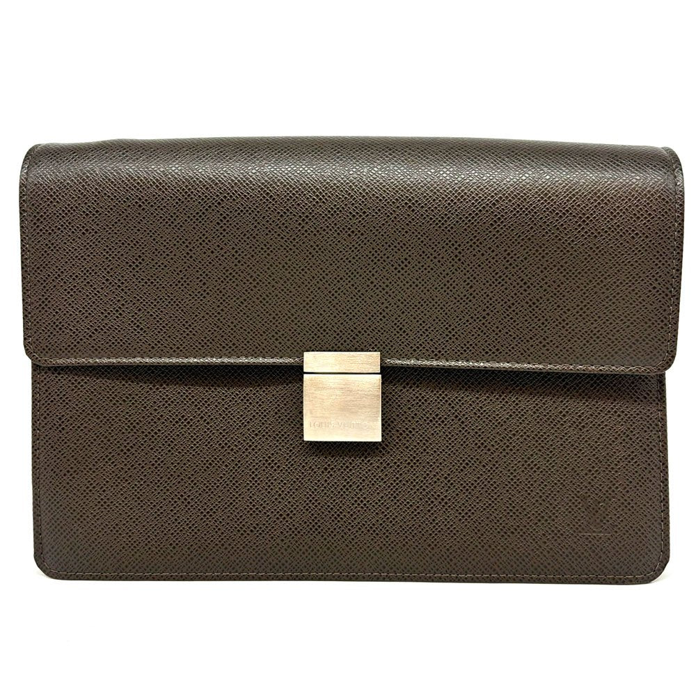 Louis Vuitton Taiga Selenga Clutch Bag M30788