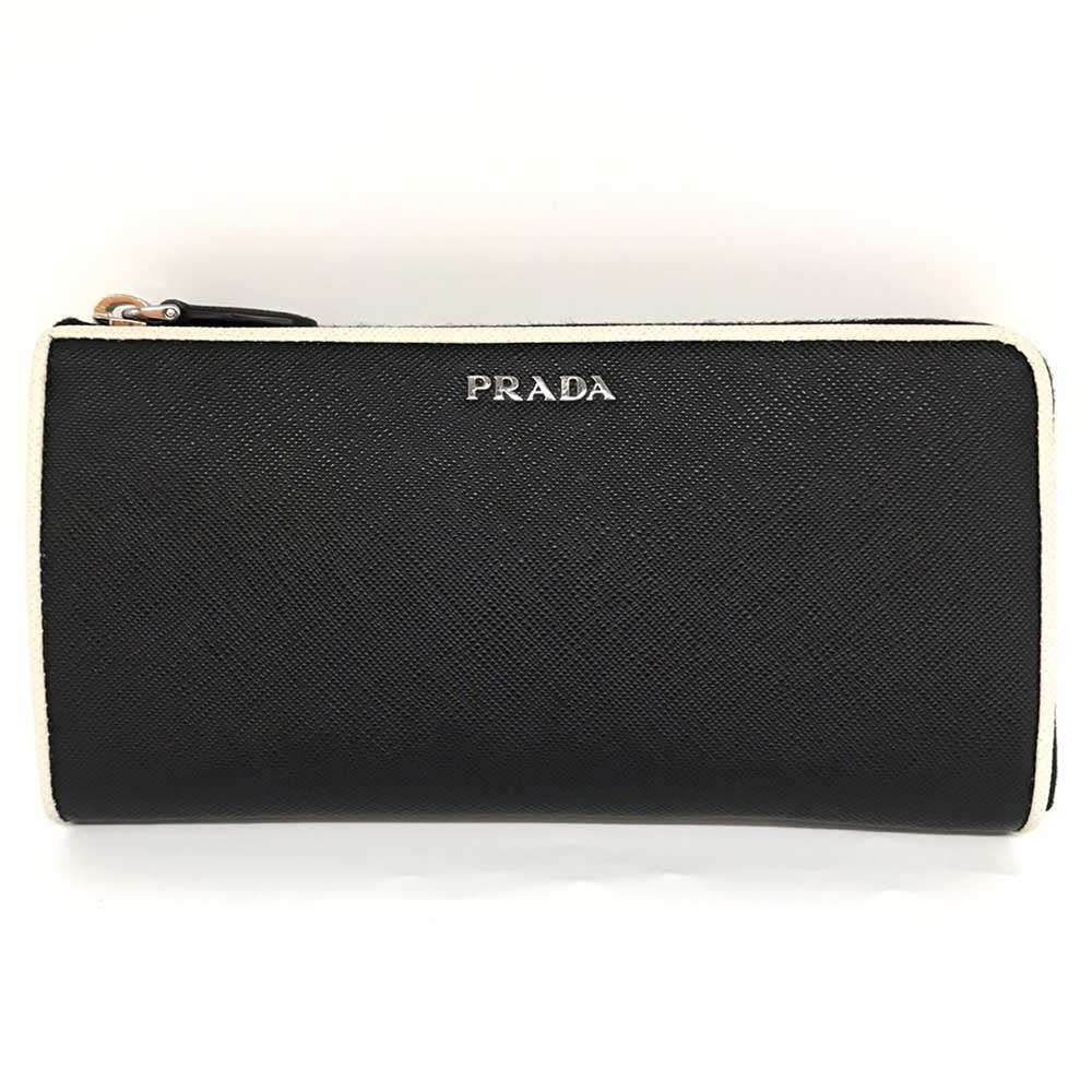 Prada Saffiano Leather Long Wallet 1ML183