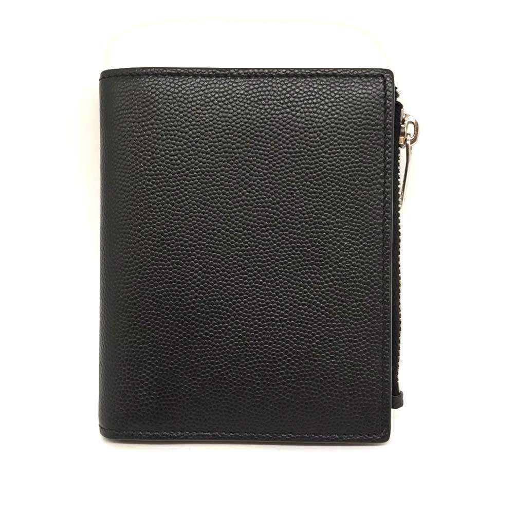 Yves Saint Laurent Calfskin Compact Wallet 575789 in Great Condition