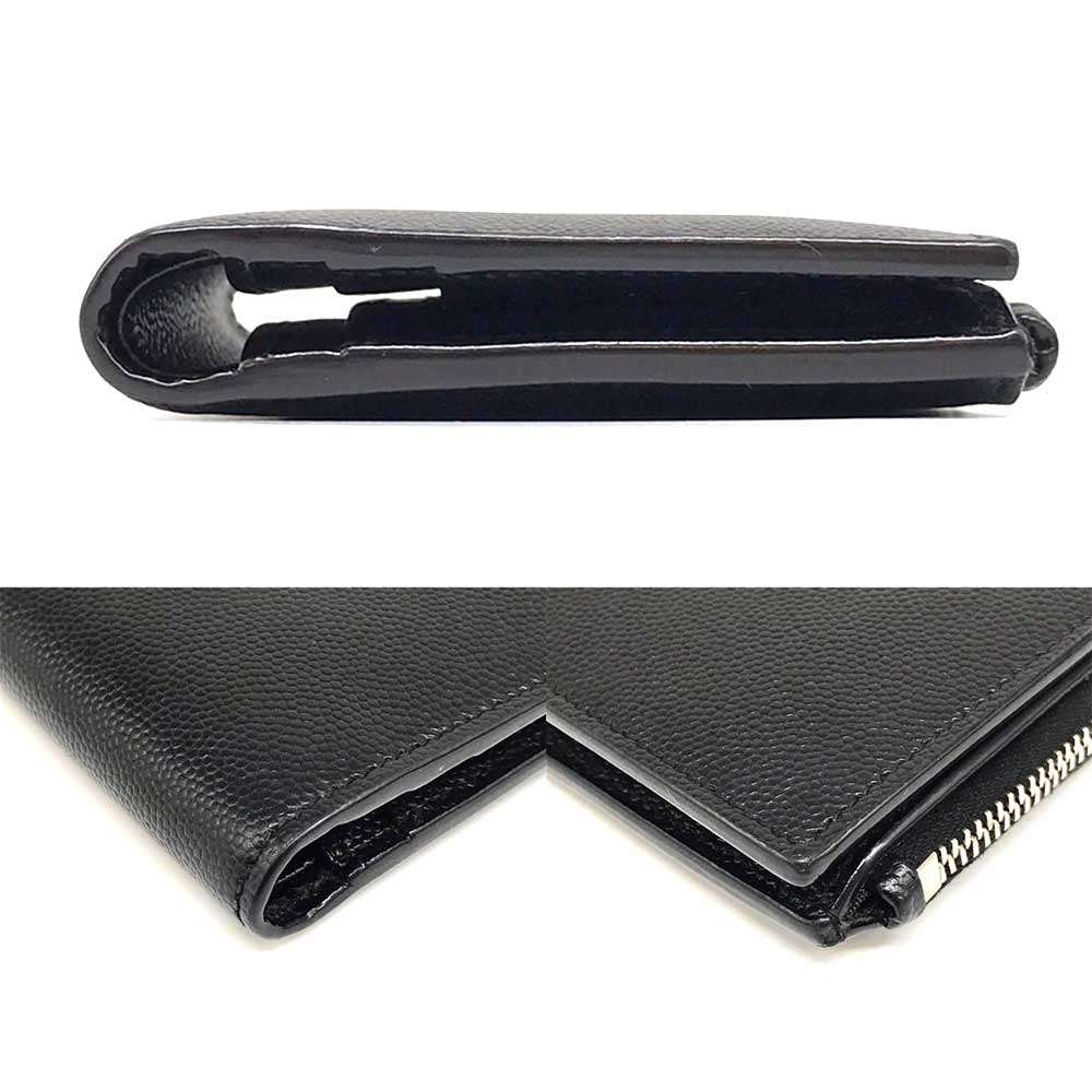 Yves Saint Laurent Compact Wallet Black