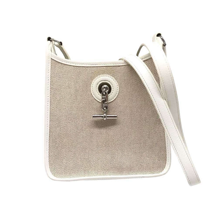 Hermes Vespa TPM Shoulder Bag Ivory