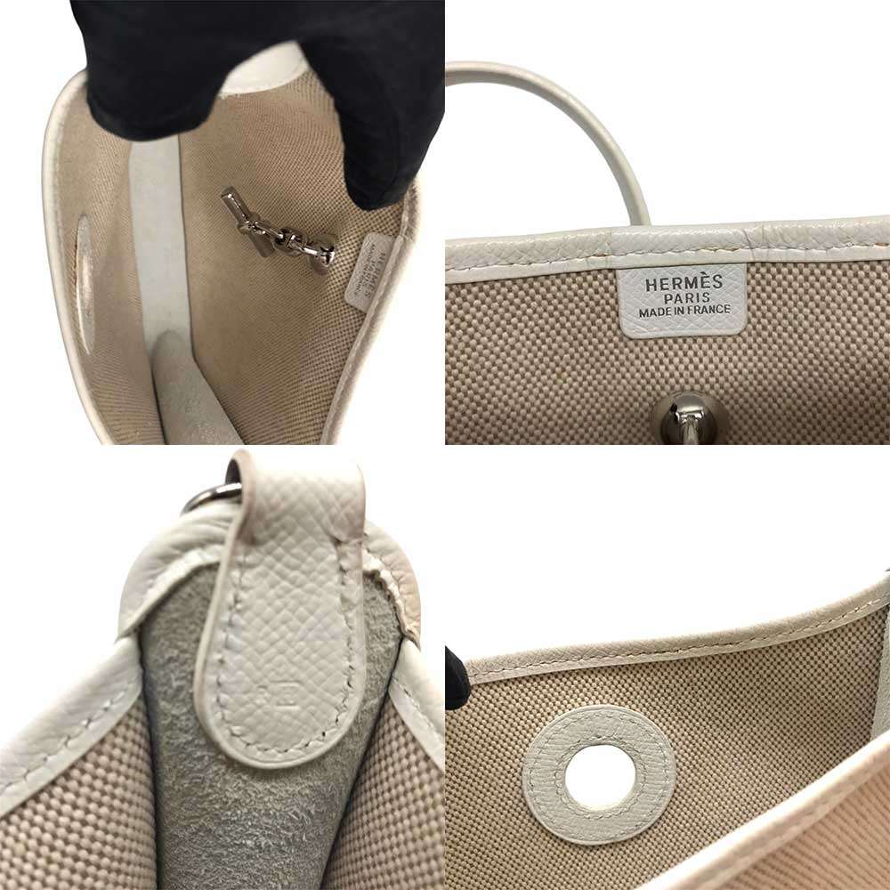 Hermes Vespa TPM Shoulder Bag Ivory