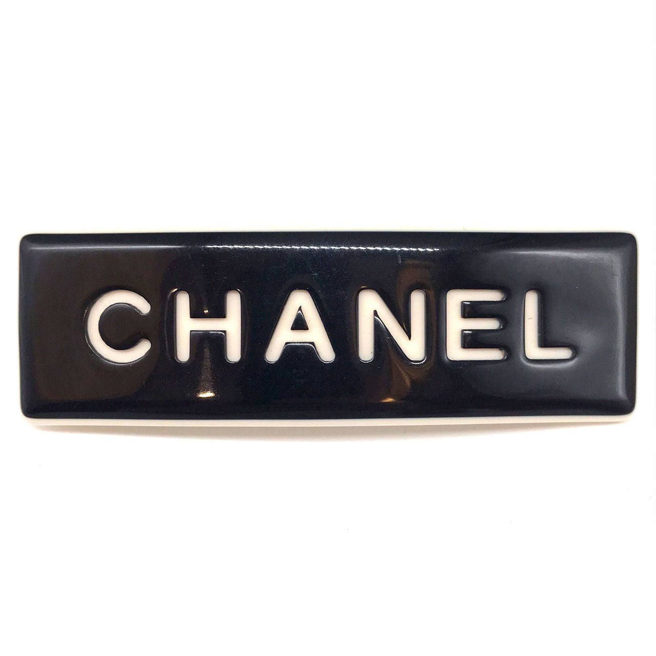 Chanel Logo Barrette Hair Accessory