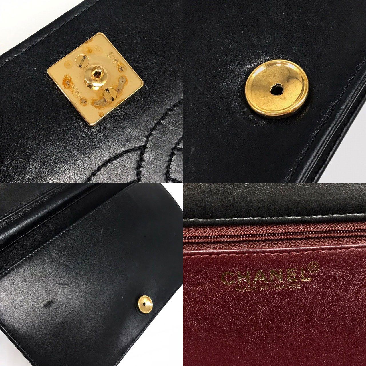 Chanel Lambskin Matelasse Single Chain Shoulder Bag