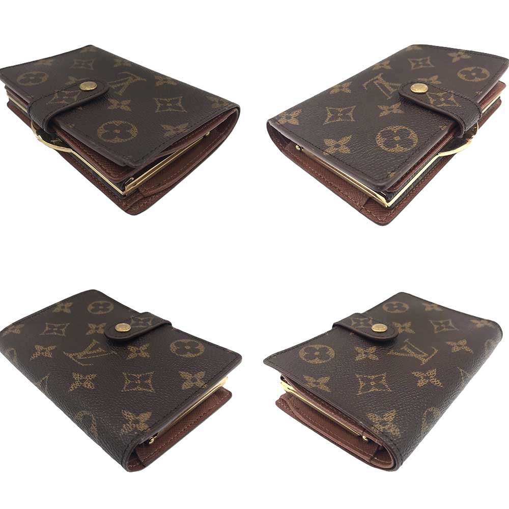 Louis Vuitton Monogram Wallet M61663 Brown