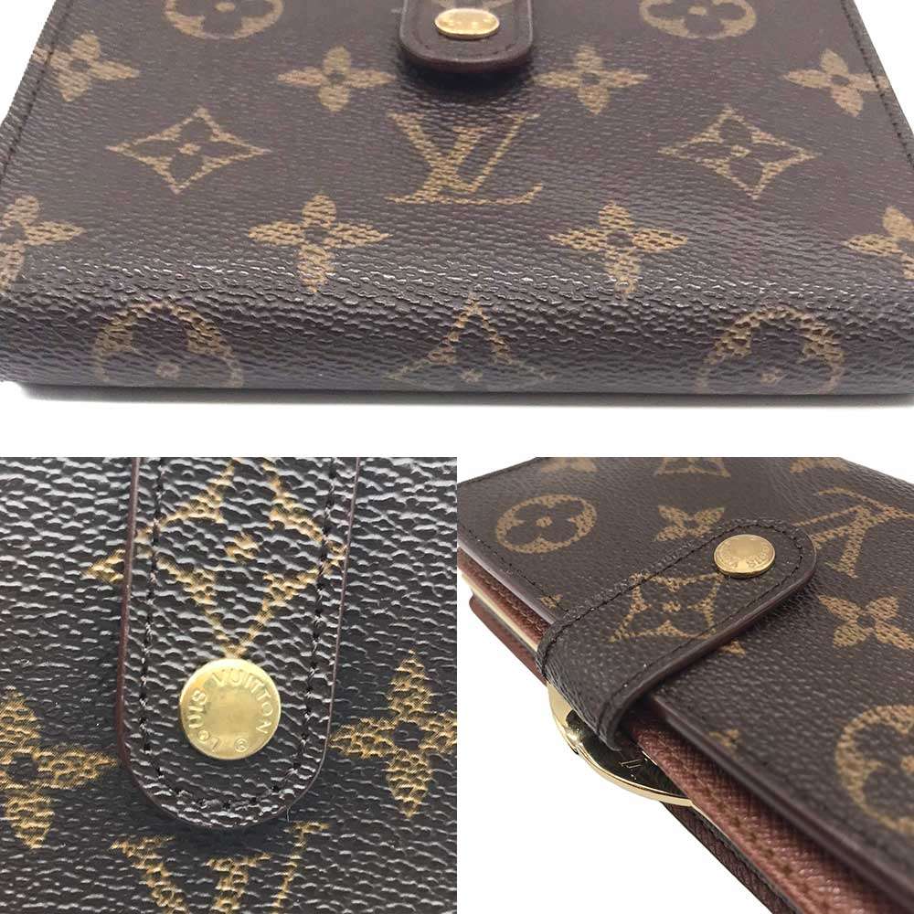 Louis Vuitton Monogram Wallet M61663 Brown