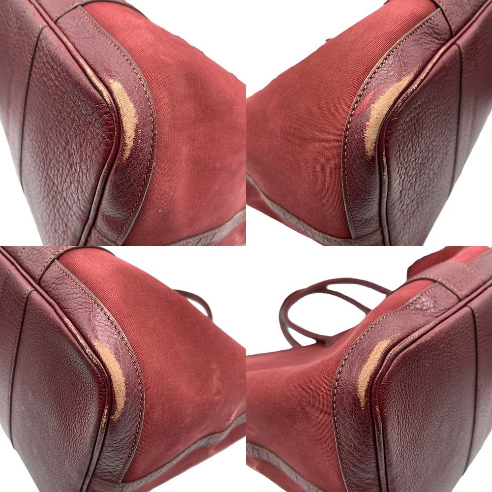 Hermes Garden Party Handbag Bordeaux