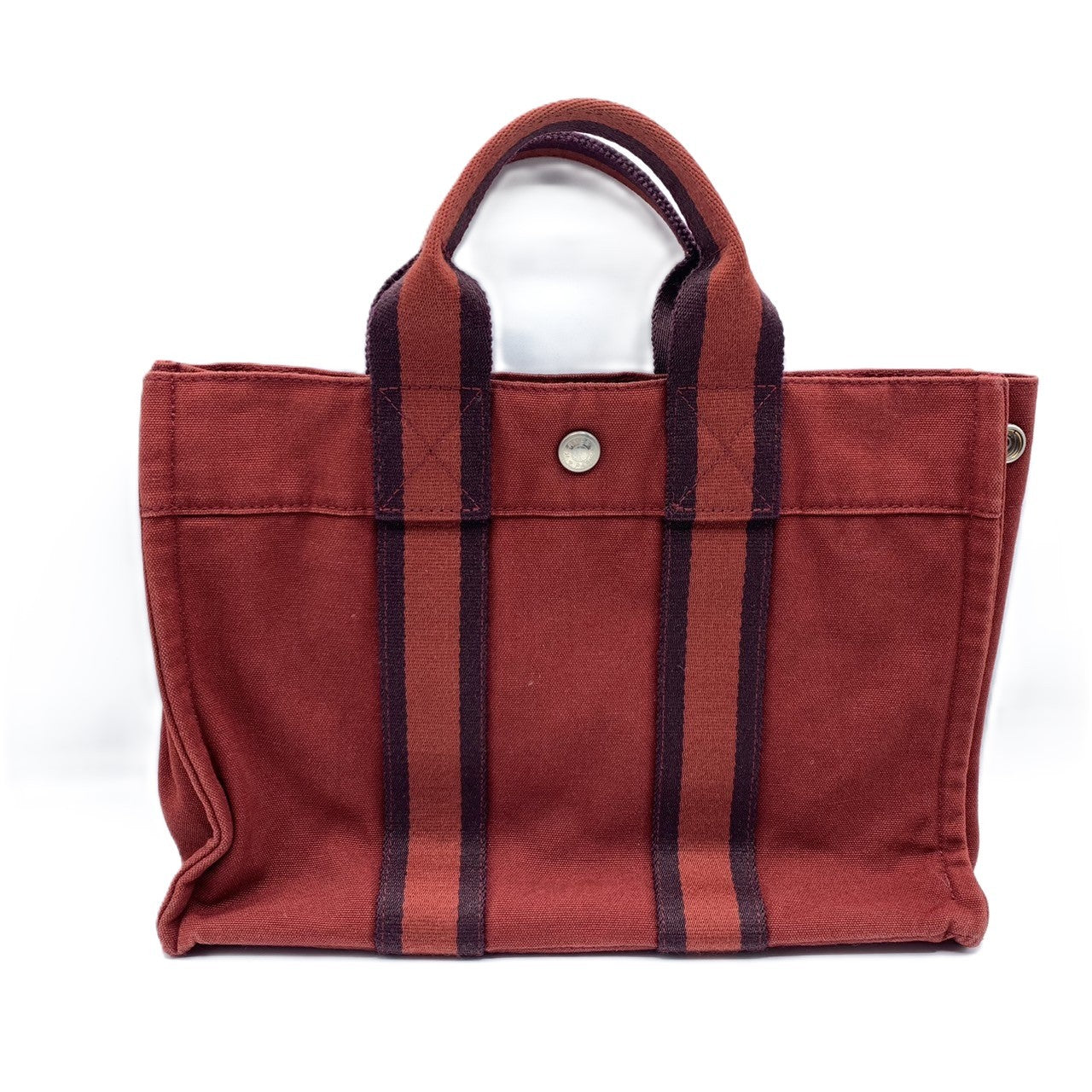 Hermes Canvas Fourre-Tout PM Tote Bag