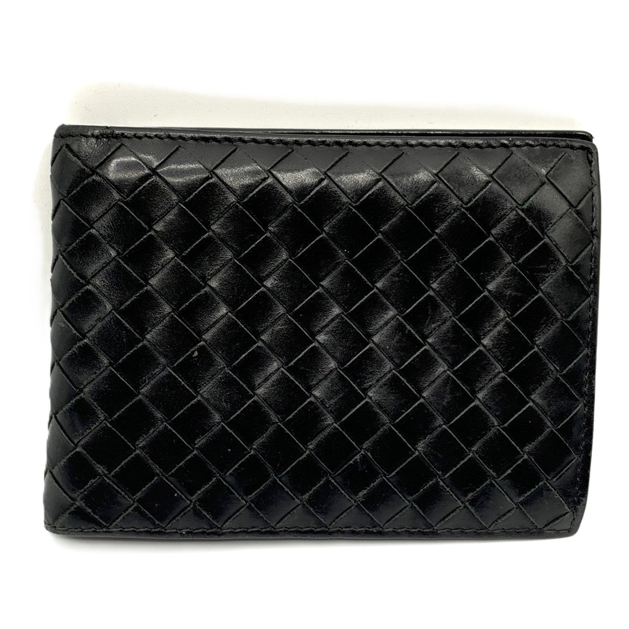 Bottega Veneta Leather Intrecciato Wallet