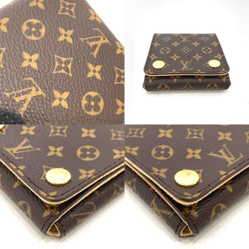 Louis Vuitton Louis Vuitton Monogram Jewelry Case Canvas Other SN1141