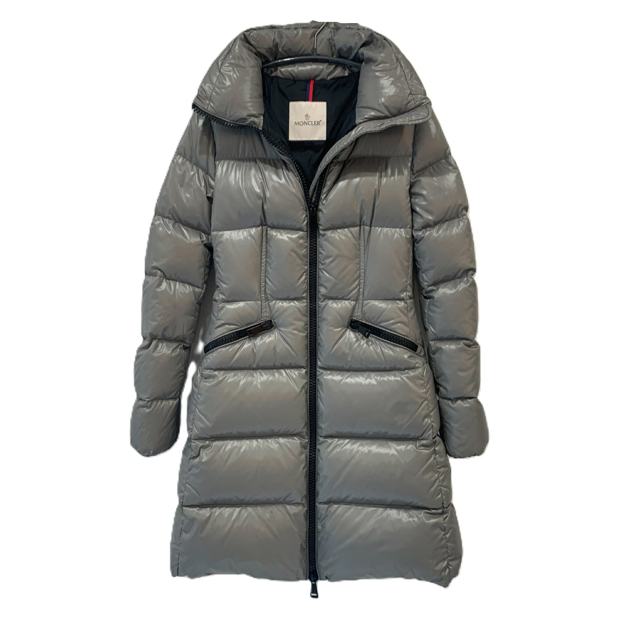 Moncler JASMINUM Long Down Jacket Grey