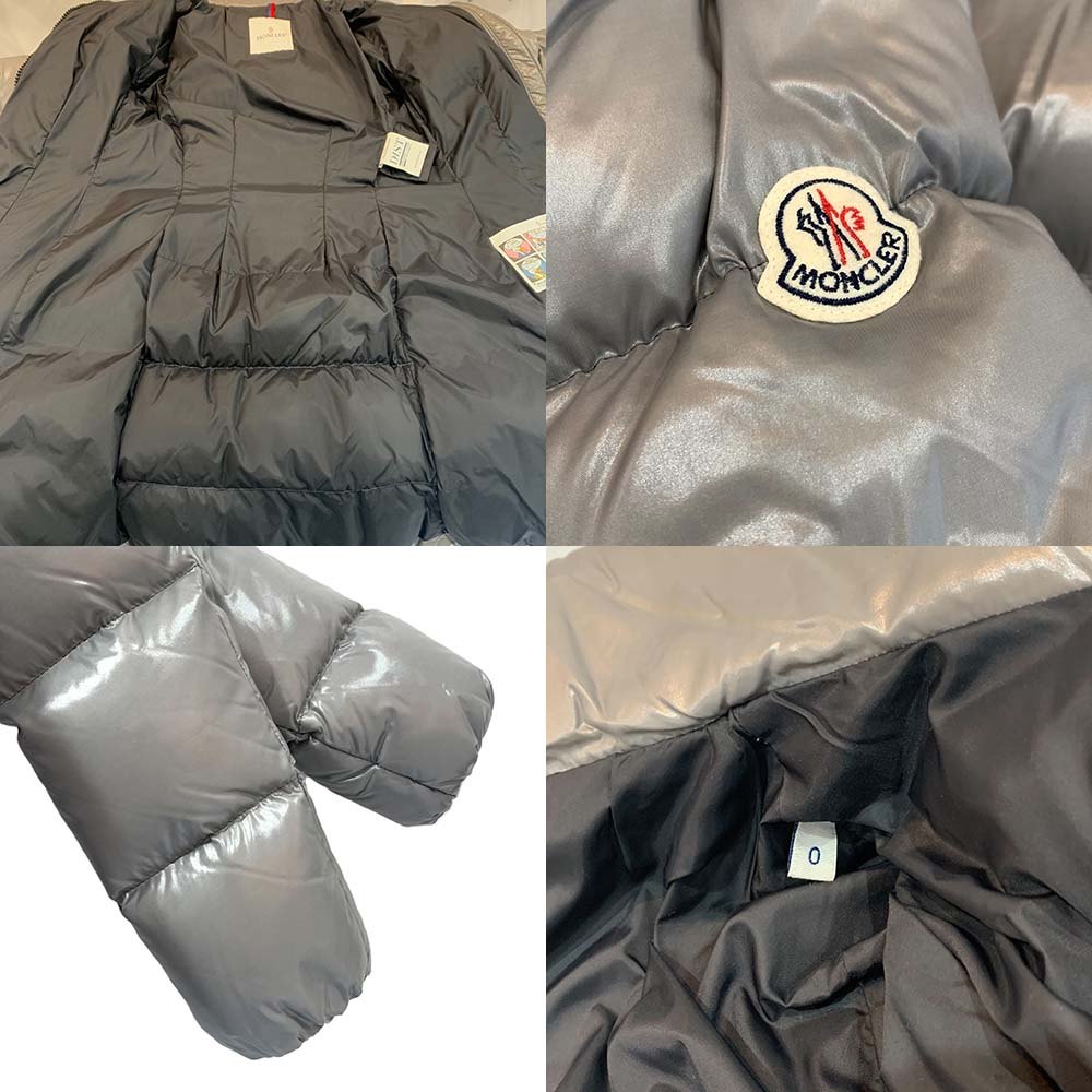 Moncler JASMINUM Long Down Jacket Grey