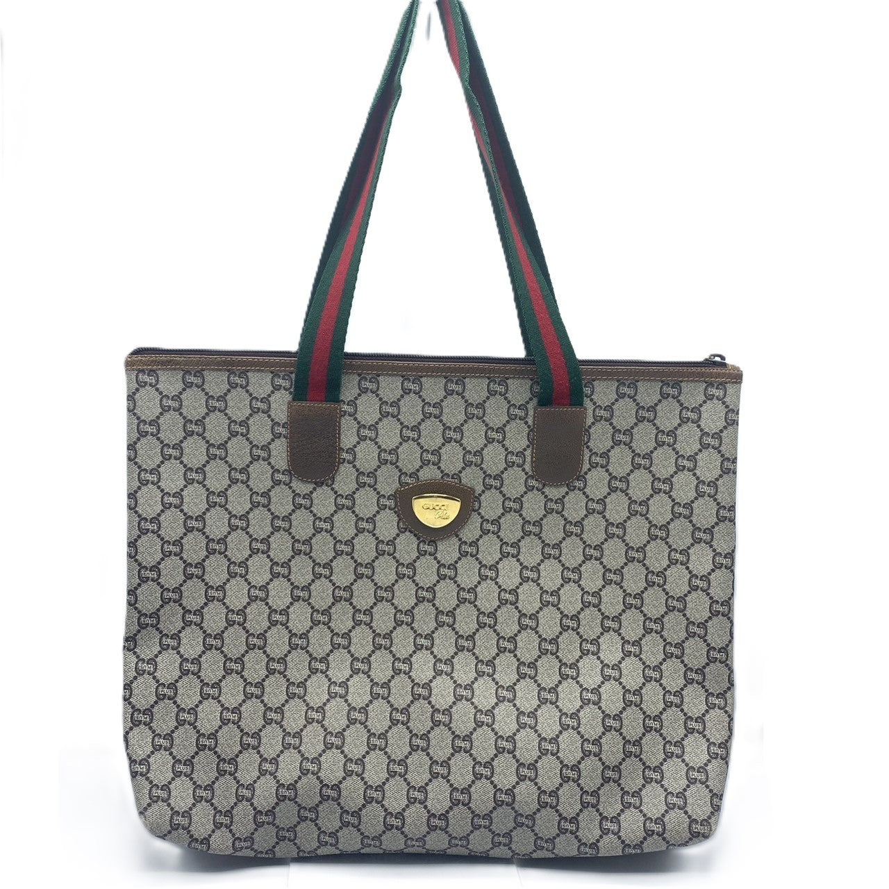 Gucci Plus Old Gucci Tote Bag PVC Leather