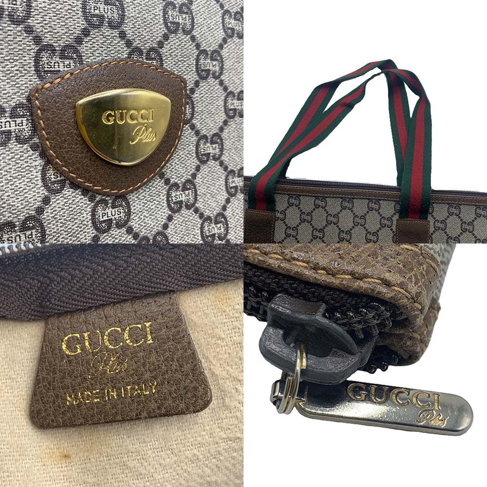 Gucci Plus Old Gucci Tote Bag PVC Leather