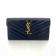 Yves Saint Laurent YSL Cassandra Large Flap Wallet Leather Leather Long Wallet 372264