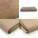 Louis Vuitton Zippy Wallet Monogram Empreinte Beige