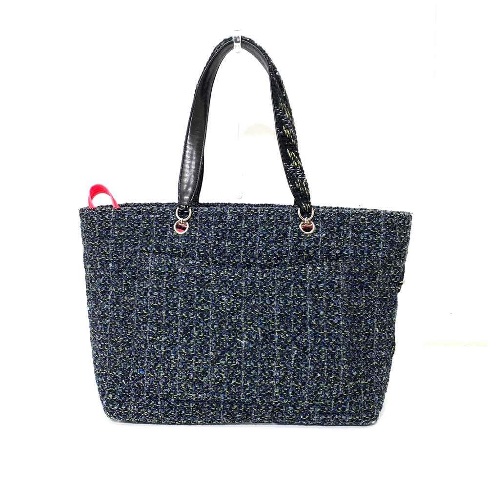 Chanel Cambon Line Large Tweed Tote Bag