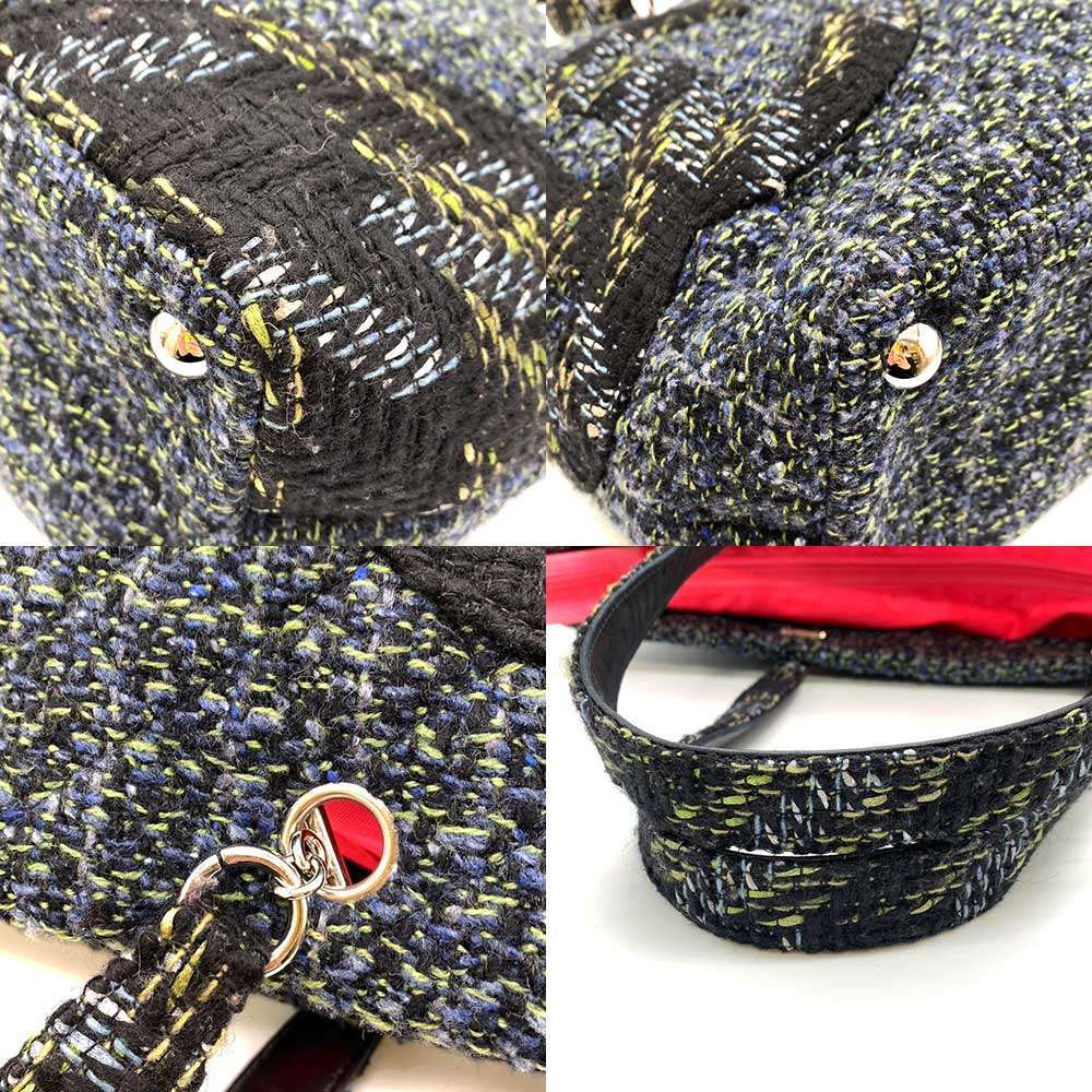 Chanel Cambon Line Large Tweed Tote Bag