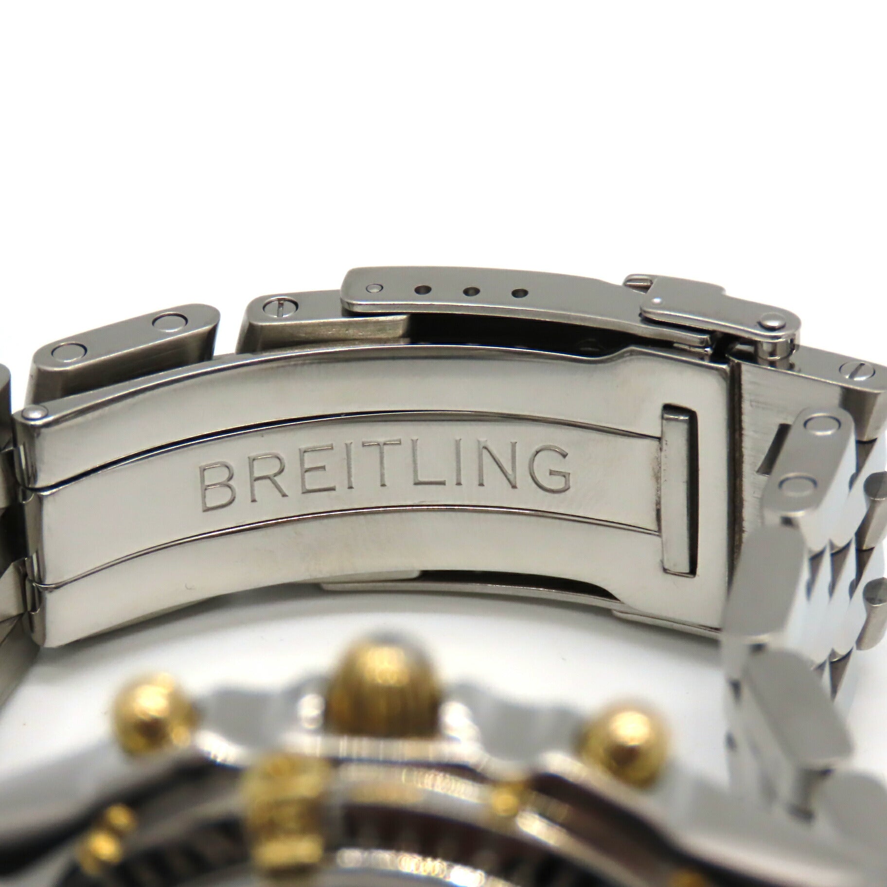 Breitling B13050.1 Yellow Gold Stainless Steel Watch