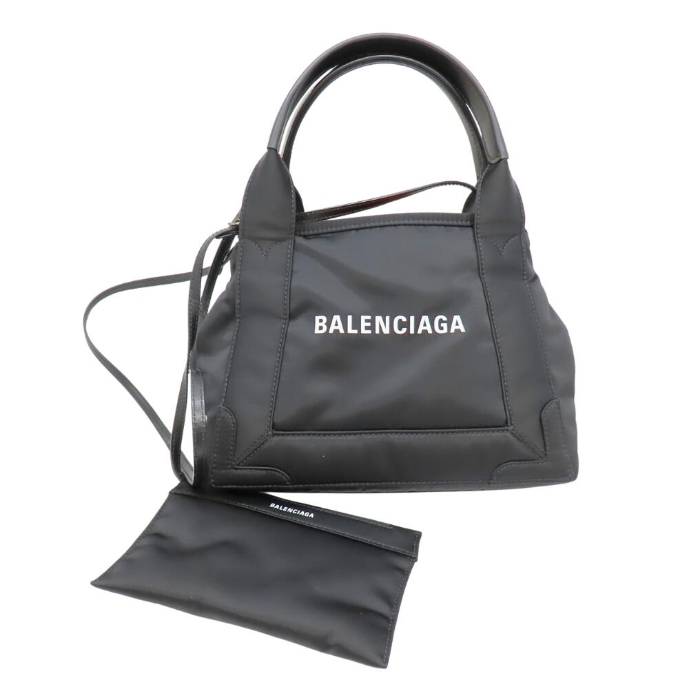 Balenciaga Navy Cabas XS Tote Bag