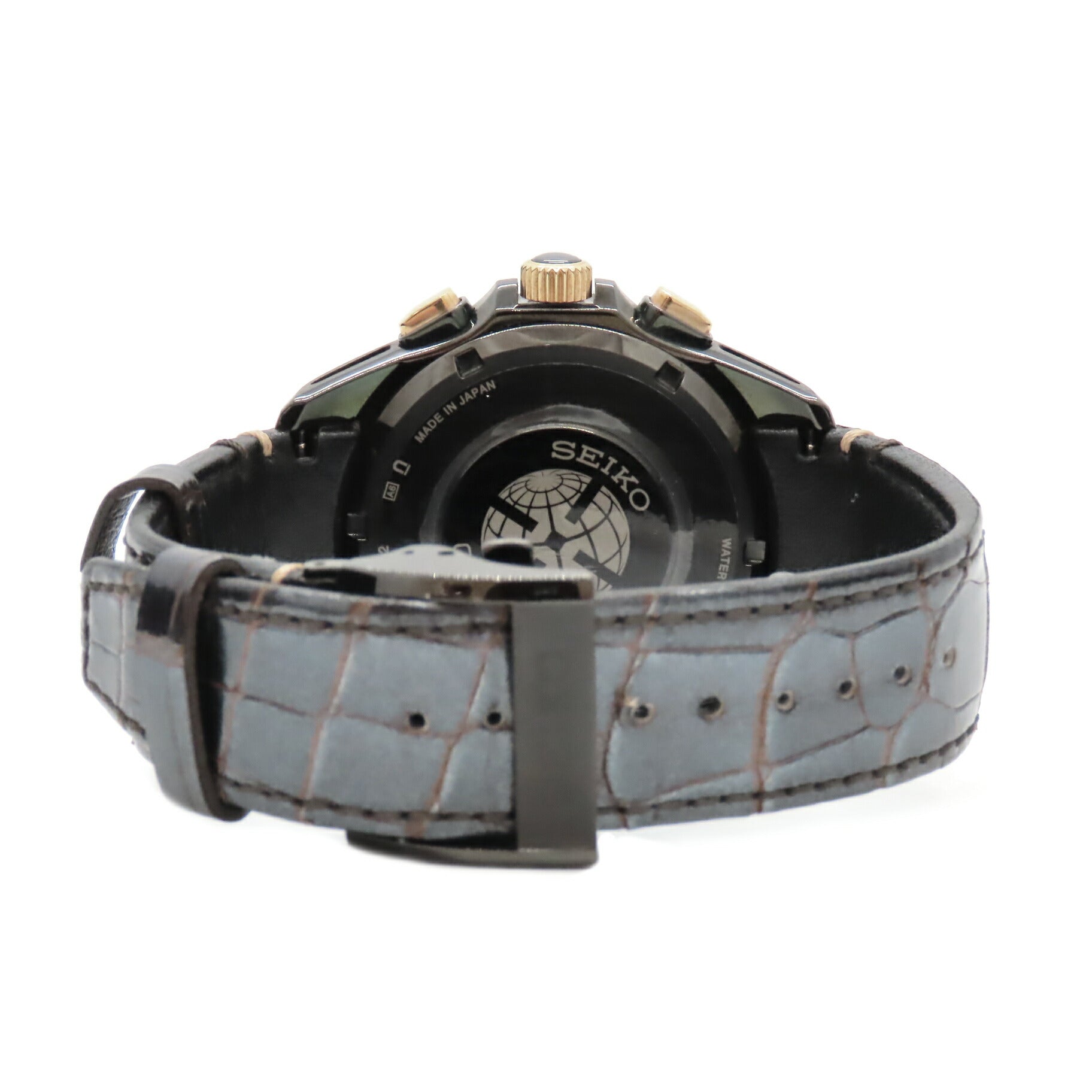 Seiko Astron Titanium Ceramic Crocodile Leather