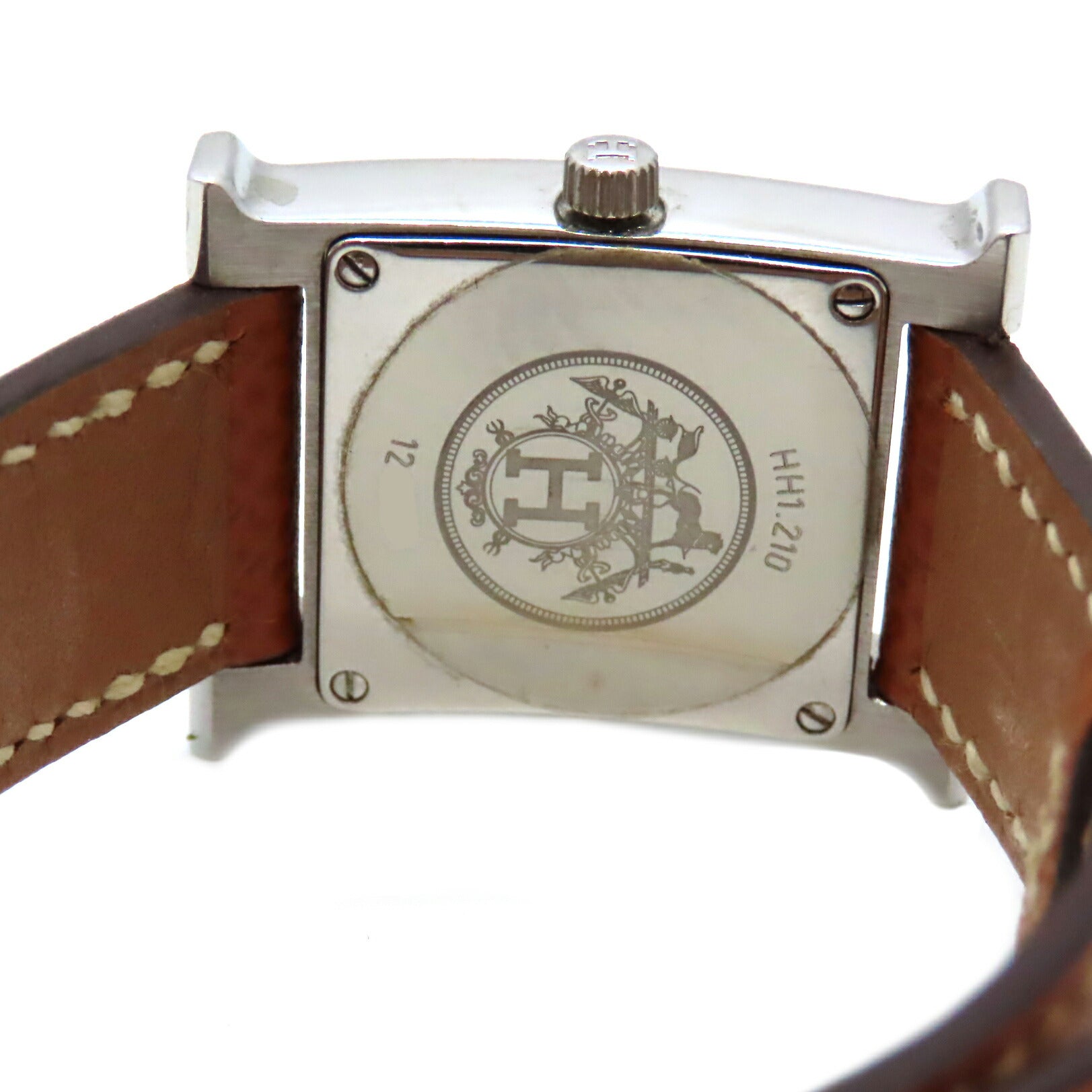 Hermes H Watch Quartz Silver HH1.210