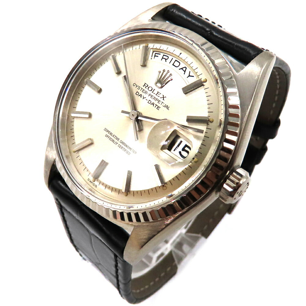 Rolex 1803/9 Day-Date White Gold Automatic Watch