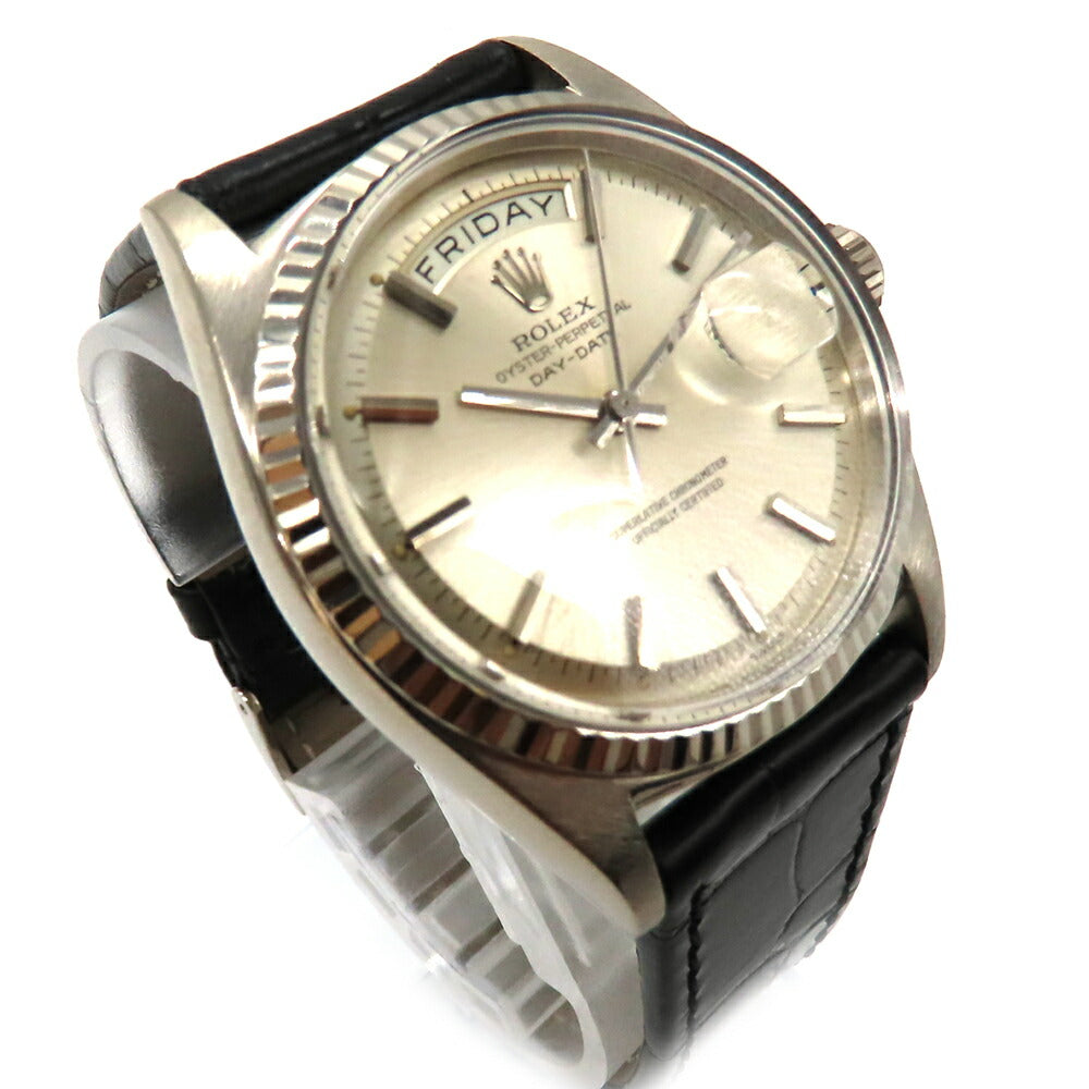 Rolex 1803/9 Day-Date White Gold Automatic Watch