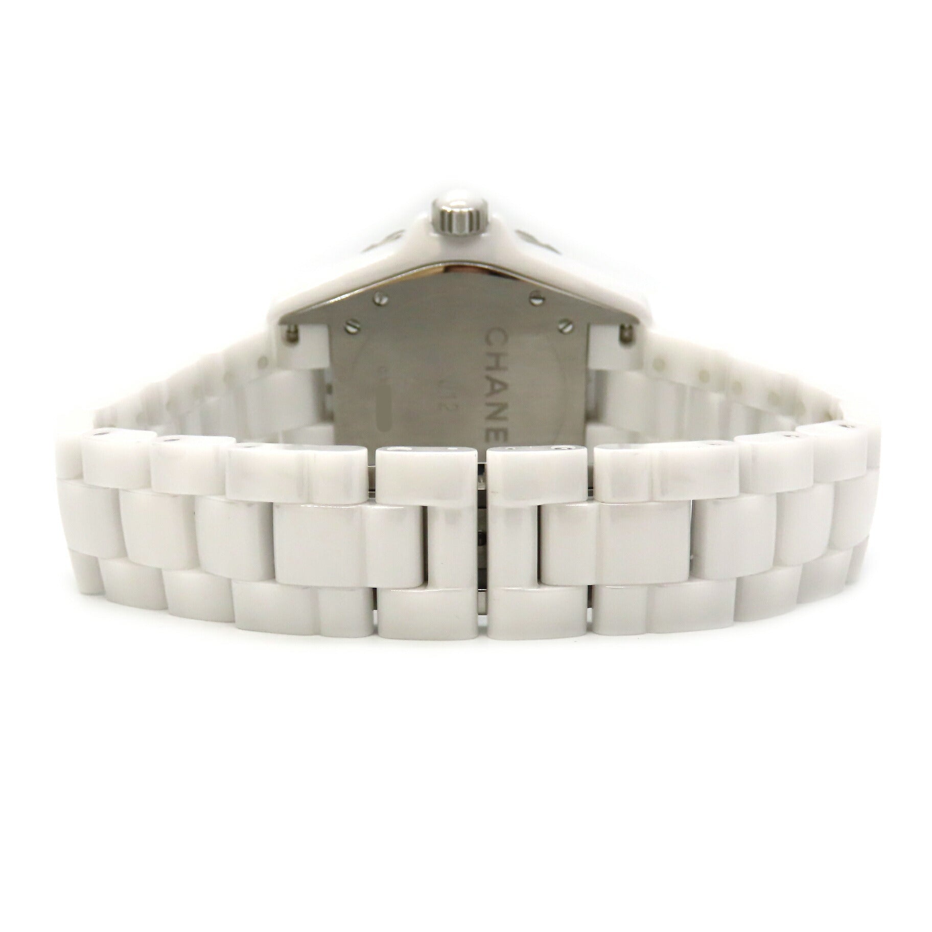 Chanel J12 Ceramic White Shell Quartz Watch