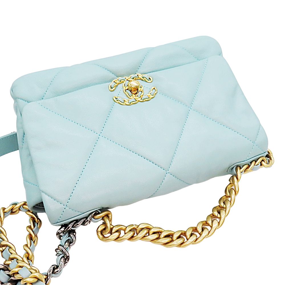 Chanel Lambskin Chain Shoulder Bag AS1160