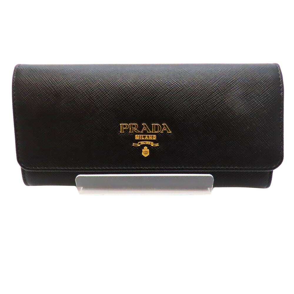 Prada Saffiano Leather Long Wallet