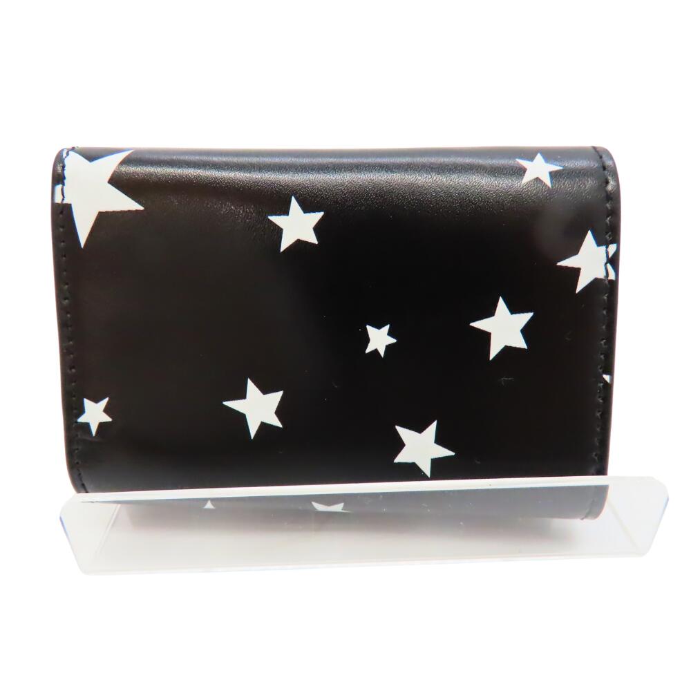 Balenciaga Star Print Compact Wallet