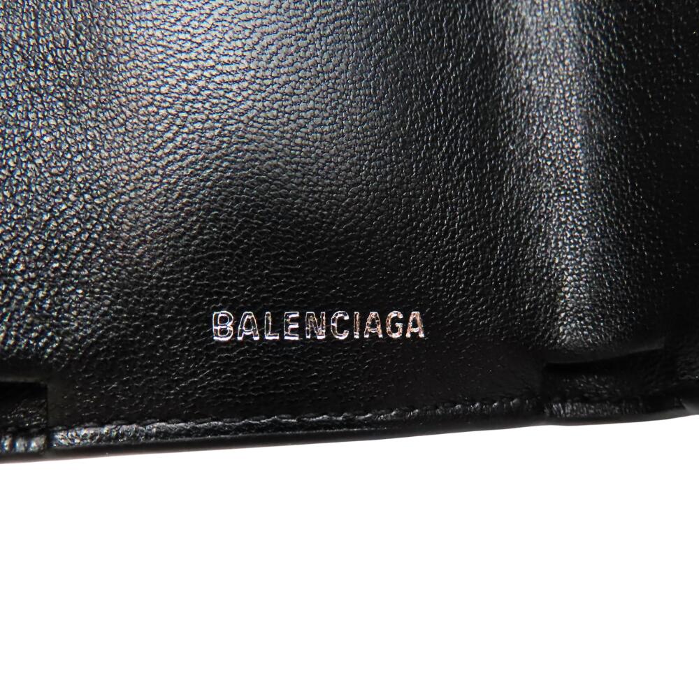 Balenciaga Star Print Compact Wallet