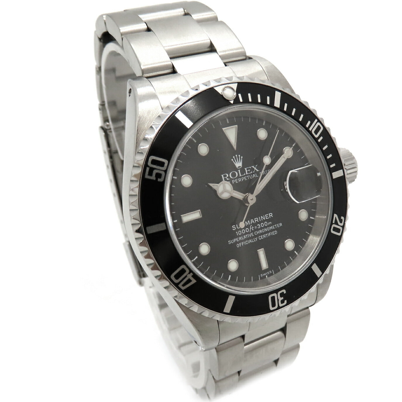 Rolex Submariner Date 16610 Stainless Steel Watch