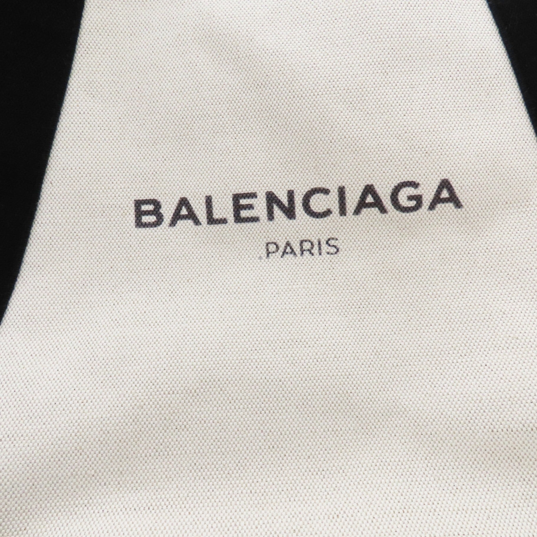 Balenciaga Navy Cabas Tote Bag