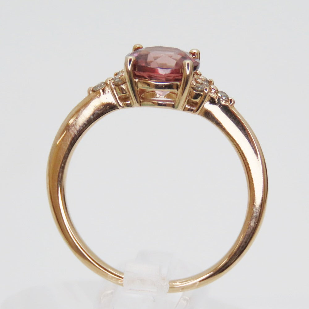 K18PG Zircon Ring 10