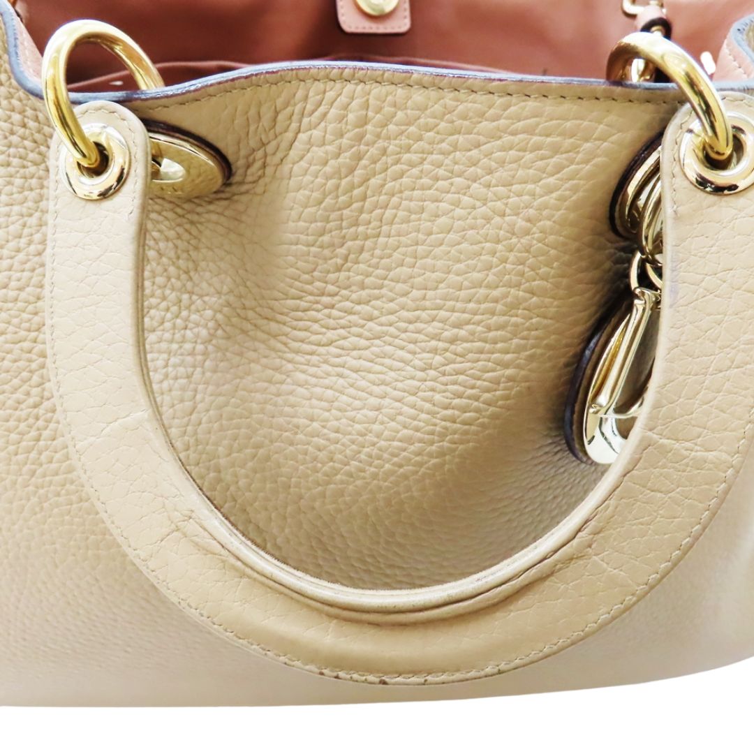 Dior Diorissimo 2WAY Leather Shoulder Bag