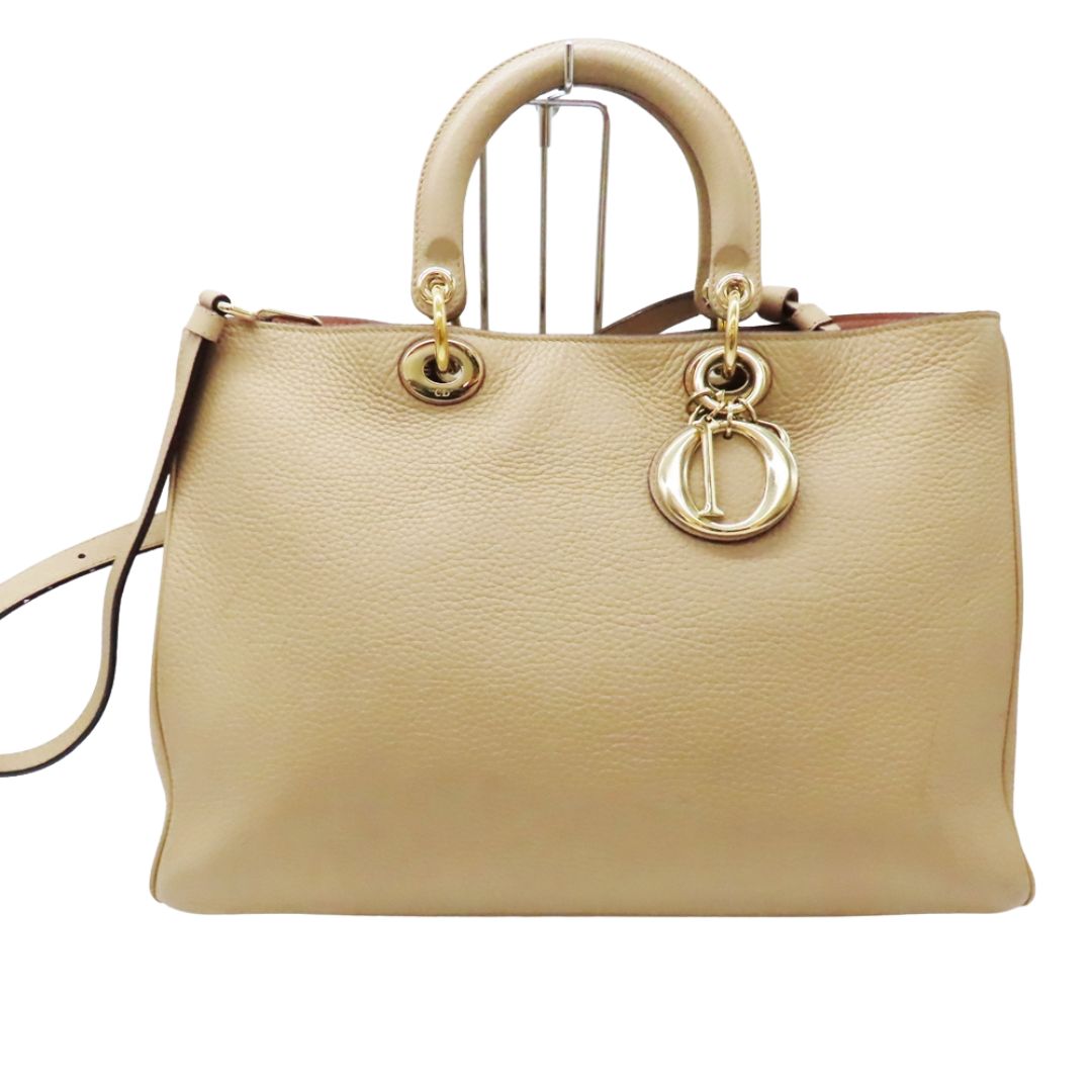 Dior Diorissimo 2WAY Leather Shoulder Bag