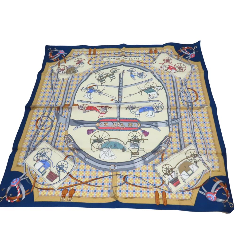 Hermes Carre 70 Scarf Les Voitures