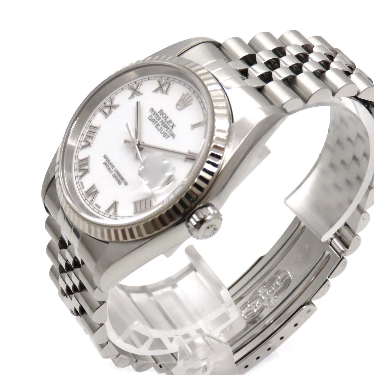 Rolex Datejust 16234 White Gold Stainless Steel