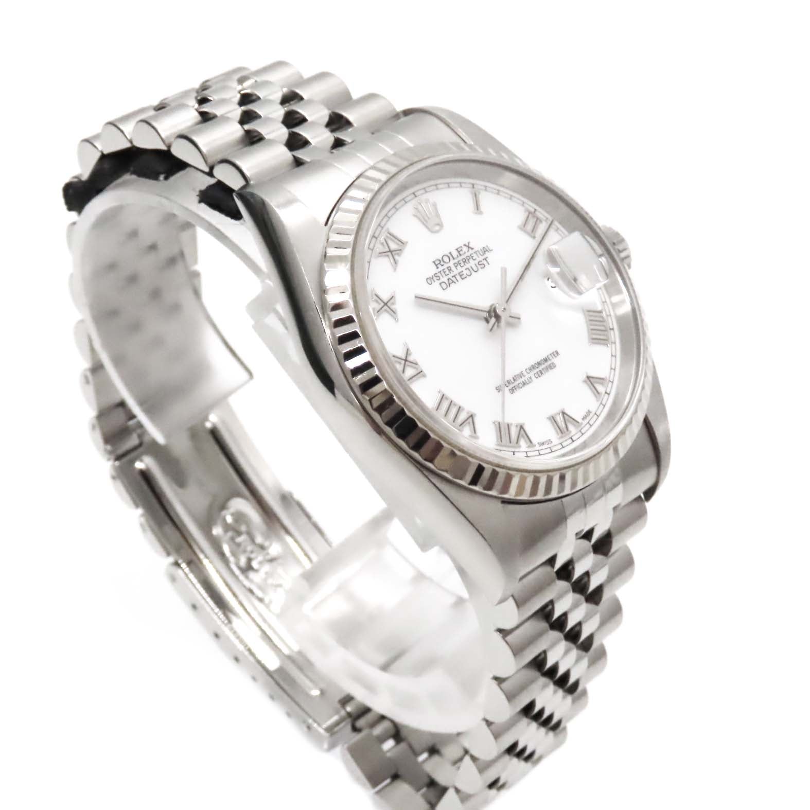 Rolex Datejust 16234 White Gold Stainless Steel